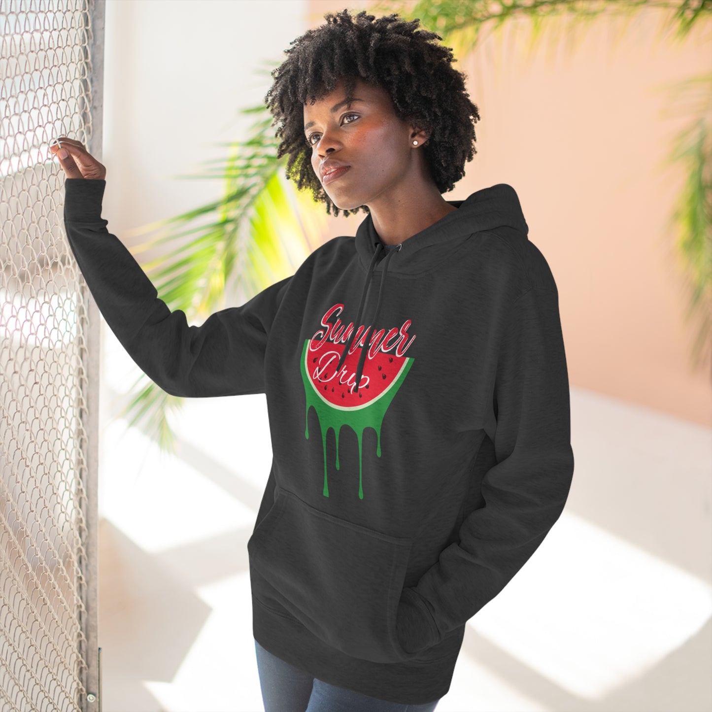 Summer Drip Unisex Premium Pullover Hoodie