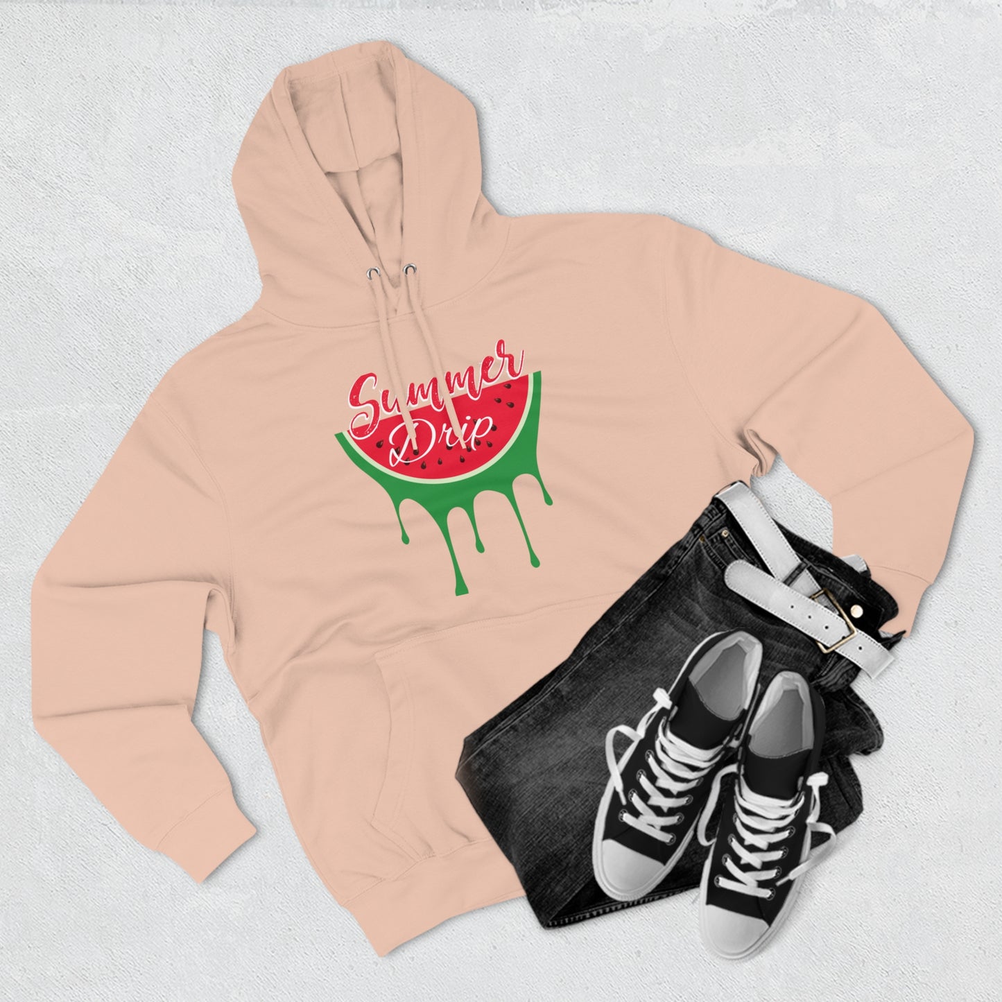 Summer Drip Unisex Premium Pullover Hoodie